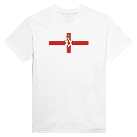 T-shirt drapeau de l’irlande du nord - pixelformaflag