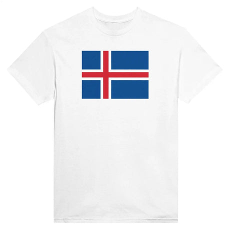 T-shirt Drapeau de l'Islande - Pixelforma 