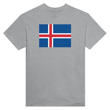 T-shirt drapeau de l’islande - pixelformaflag