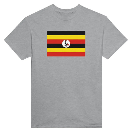 T-shirt drapeau de l’ouganda - pixelformaflag