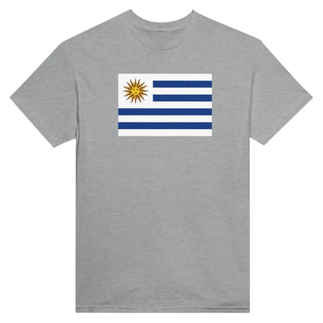 T-shirt drapeau de l’uruguay - pixelformaflag