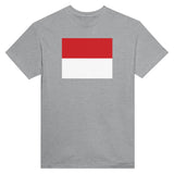 T-shirt Drapeau de Monaco - Pixelforma