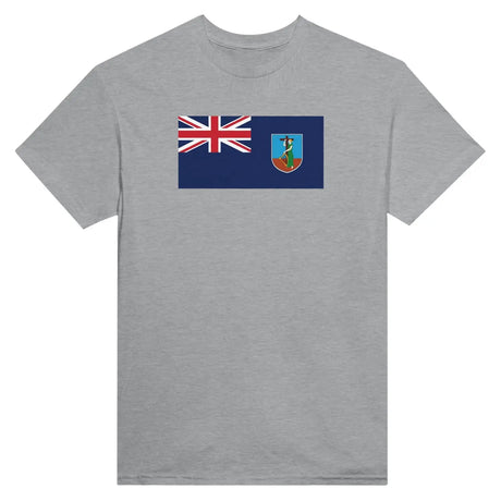 T-shirt drapeau de montserrat - pixelformaflag