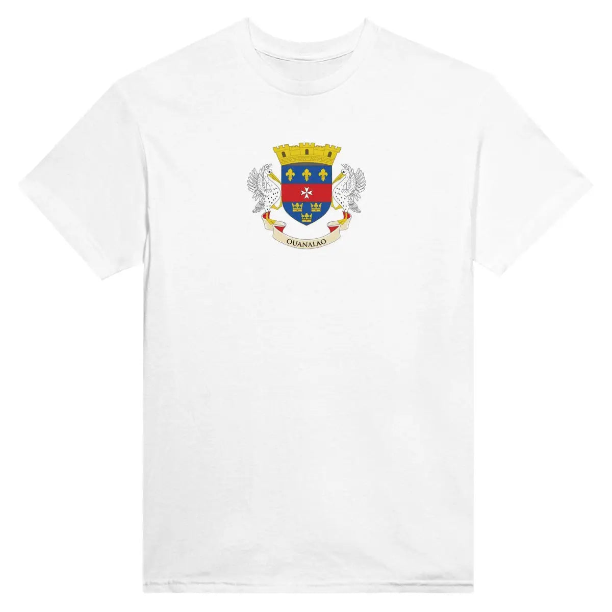 T-shirt Drapeau de Saint-Barthélemy - Pixelforma 