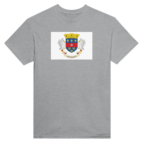 T-shirt drapeau de saint-barthélemy - pixelformaflag