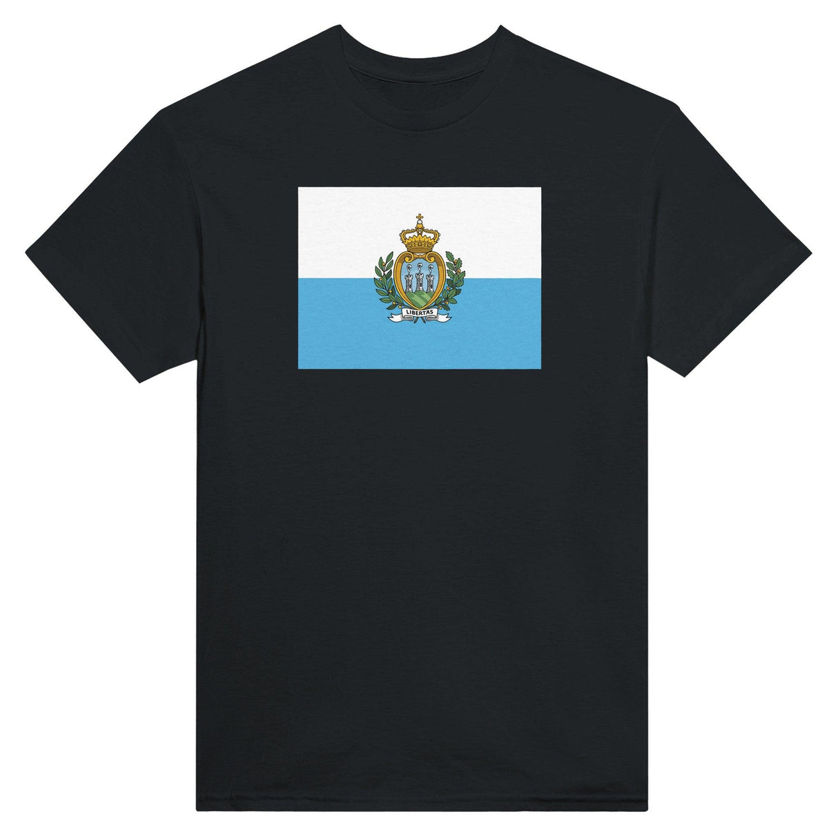 T-shirt Drapeau de Saint-Marin - Pixelforma