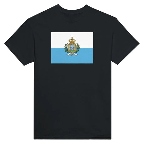 T-shirt drapeau de saint-marin - pixelformaflag