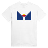 T-shirt Drapeau de Saint-Martin antilles française - Pixelforma