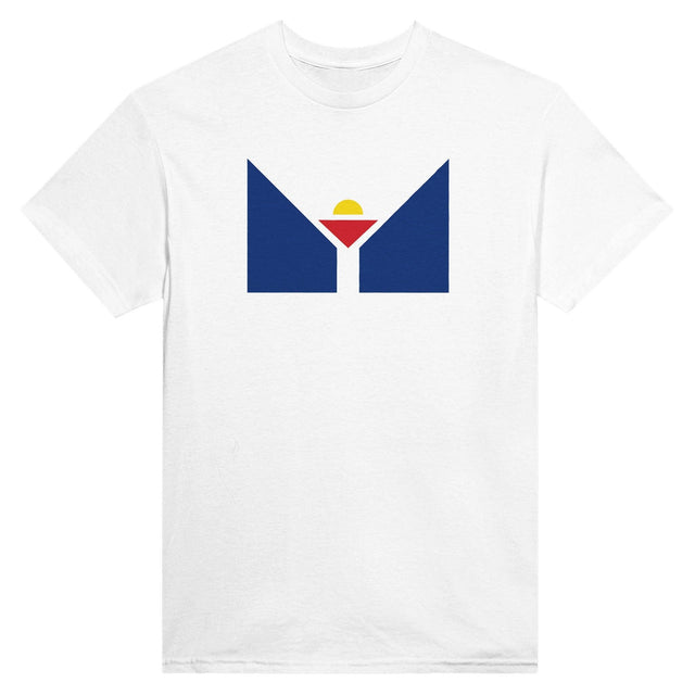 T-shirt Drapeau de Saint-Martin antilles française - Pixelforma