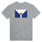 T-shirt Drapeau de Saint-Martin antilles française - Pixelforma