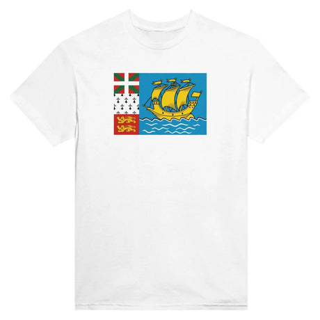 T-shirt Drapeau de Saint-Pierre-et-Miquelon - Pixelforma 