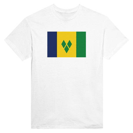 T-shirt Drapeau de Saint-Vincent-et-les-Grenadines - Pixelforma