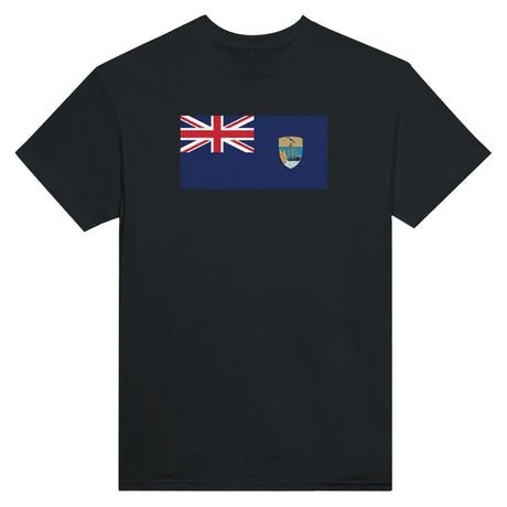 T-shirt drapeau de sainte-hélène ascension et tristan da cunha - pixelformaflag