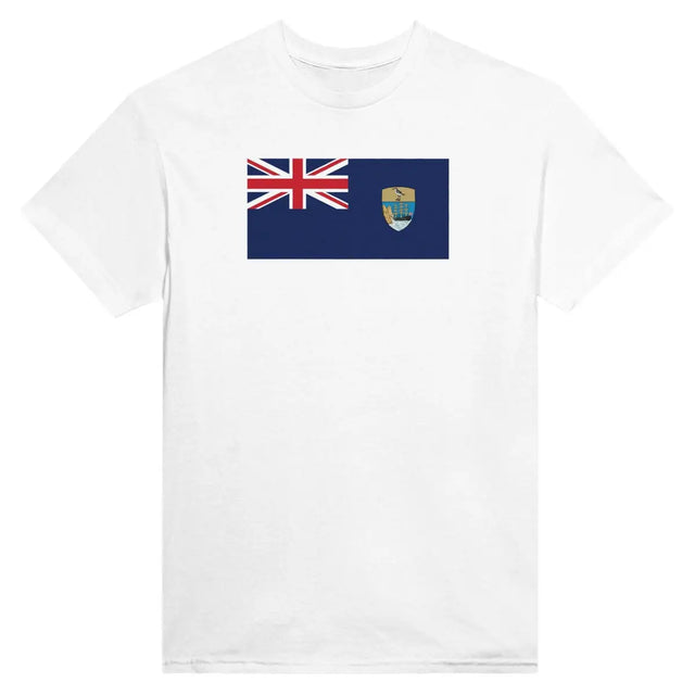 T-shirt Drapeau de Sainte-Hélène, Ascension et Tristan da Cunha - Pixelforma 