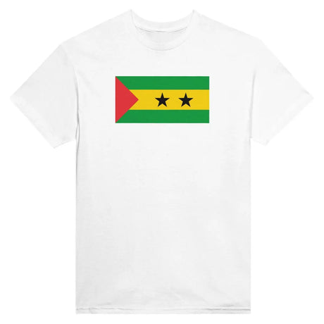 T-shirt Drapeau de Sao Tomé-et-Principe - Pixelforma 