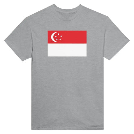 T-shirt Drapeau de Singapour - Pixelforma 