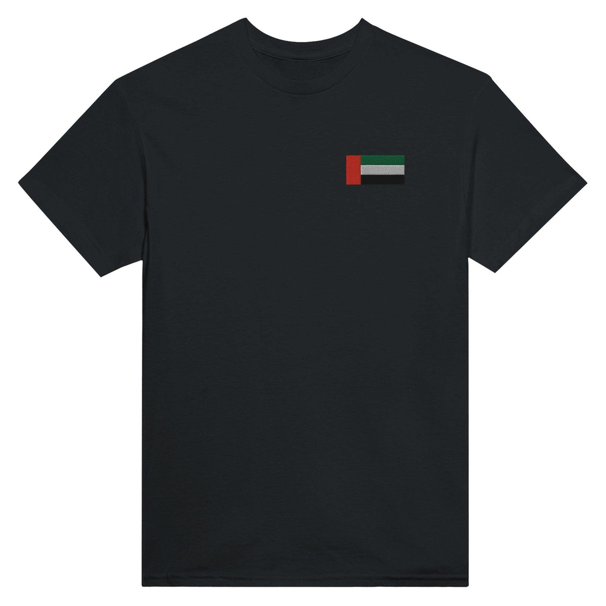 T-shirt Drapeau des Émirats arabes unis en broderie - Pixelforma