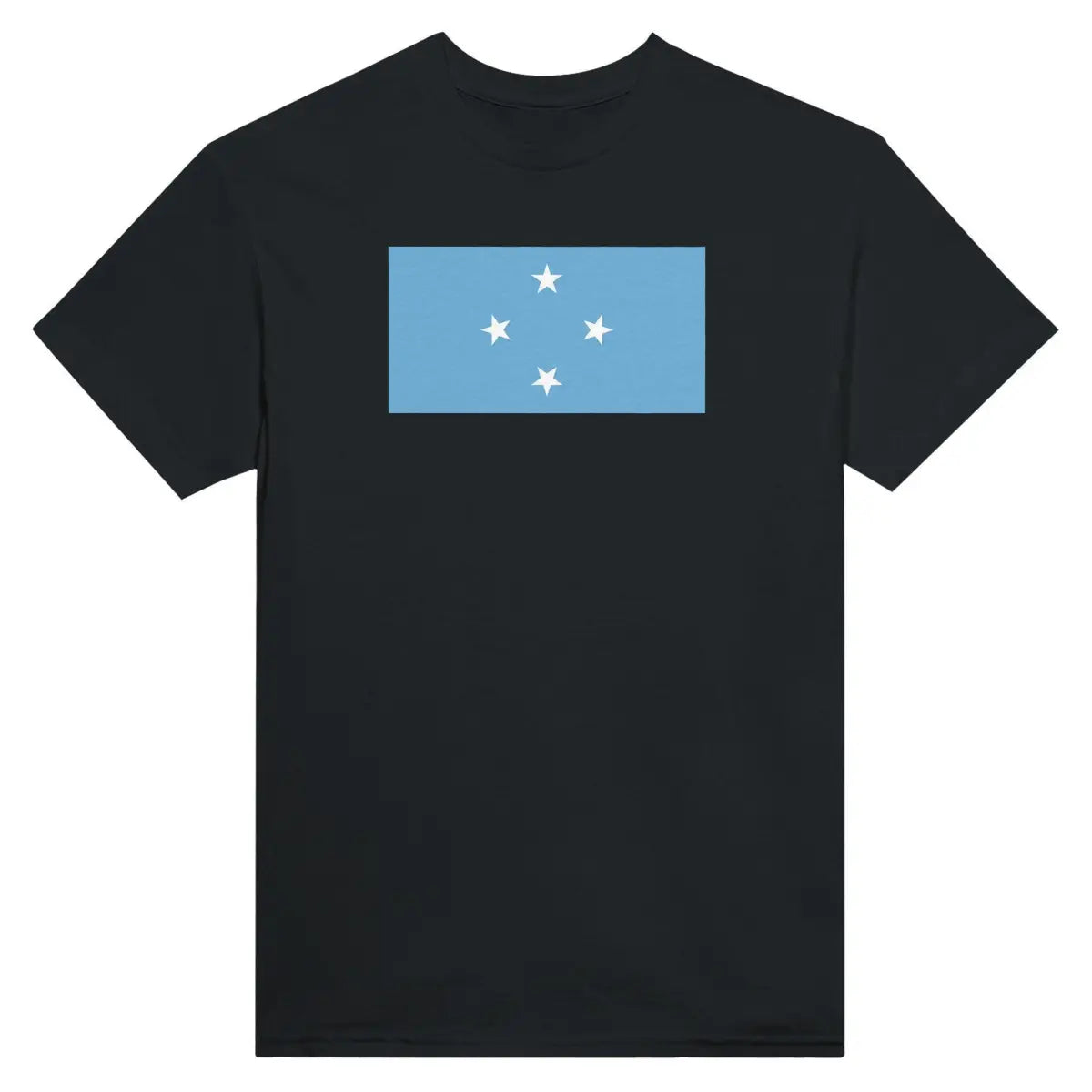 T-shirt Drapeau des États fédérés de Micronésie - Pixelforma 