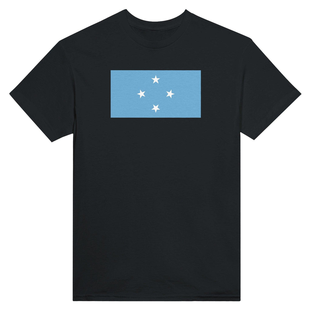 T-shirt Drapeau des États fédérés de Micronésie - Pixelforma