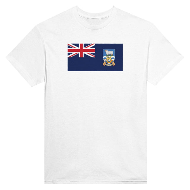 T-shirt Drapeau des îles Malouines - Pixelforma