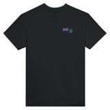 T-shirt Drapeau des îles Pitcairn en broderie - Pixelforma