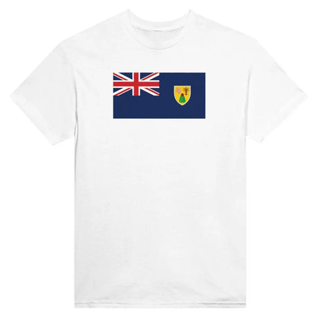 T-shirt Drapeau des Îles Turques-et-Caïques - Pixelforma 