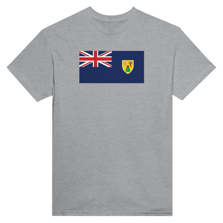 T-shirt Drapeau des Îles Turques-et-Caïques - Pixelforma