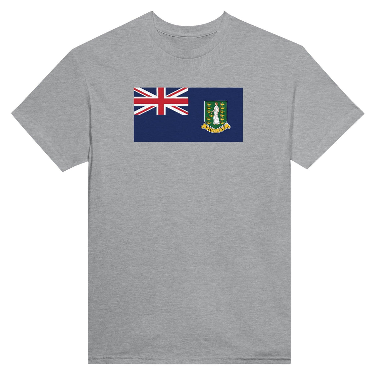 T-shirt Drapeau des îles Vierges britanniques - Pixelforma