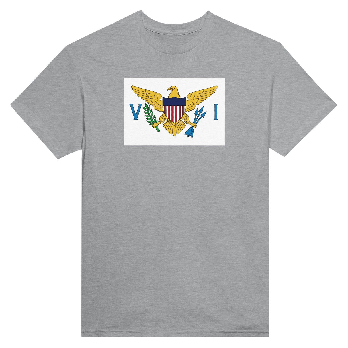 T-shirt Drapeau des Îles Vierges des États-Unis - Pixelforma