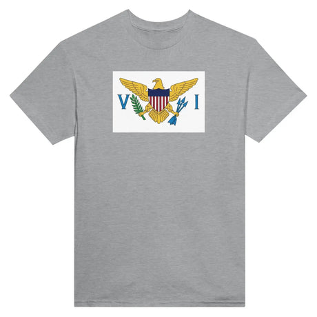 T-shirt drapeau des îles vierges des états-unis - pixelformaflag