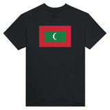 T-shirt Drapeau des Maldives - Pixelforma