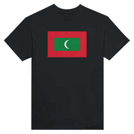 T-shirt drapeau des maldives - pixelformaflag