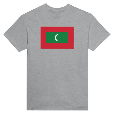 T-shirt drapeau des maldives - pixelformaflag