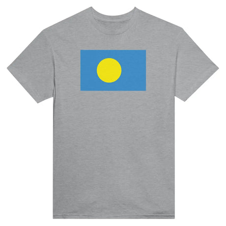 T-shirt drapeau des palaos - pixelformaflag