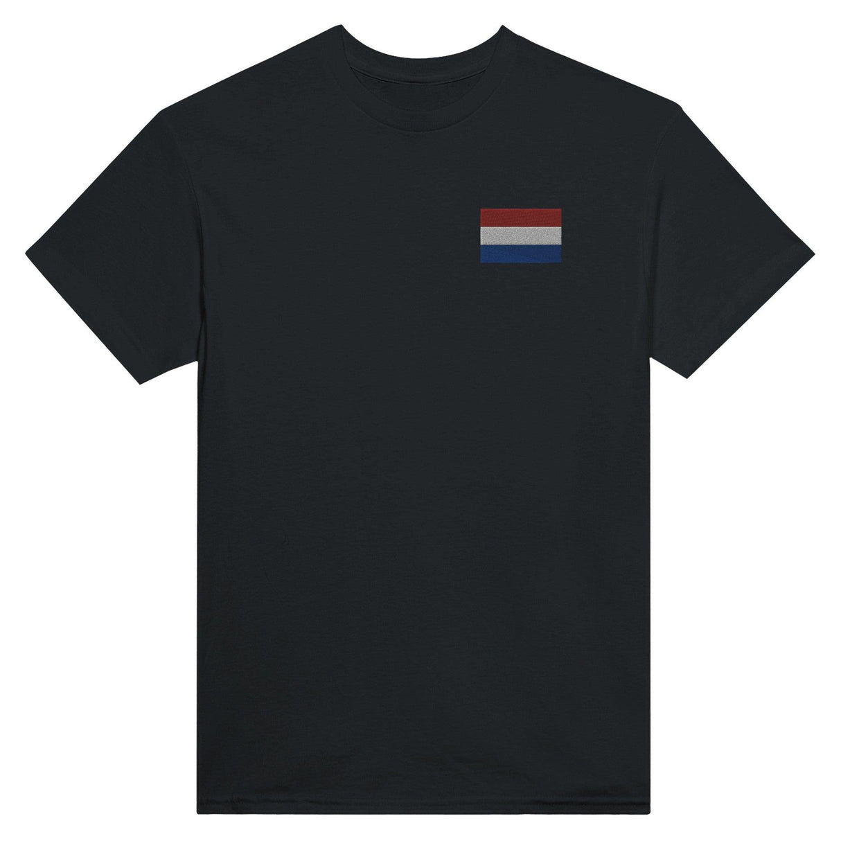 T-shirt Drapeau des Pays-Bas en broderie - Pixelforma