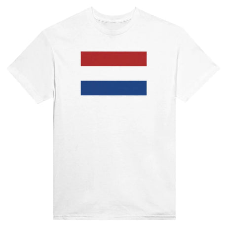 T-shirt drapeau des pays-bas - pixelformaflag