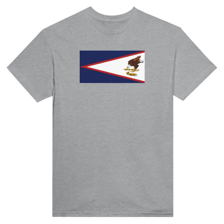 T-shirt drapeau des samoa américaines - pixelformaflag