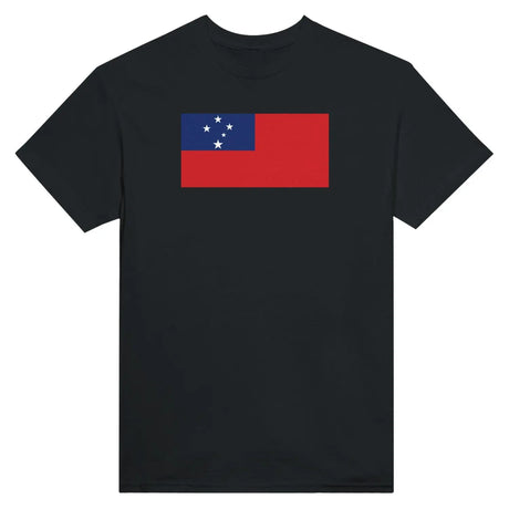 T-shirt drapeau des samoa - pixelformaflag