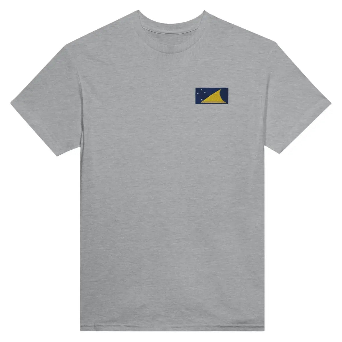 T-shirt Drapeau des Tokelau en broderie - Pixelforma 