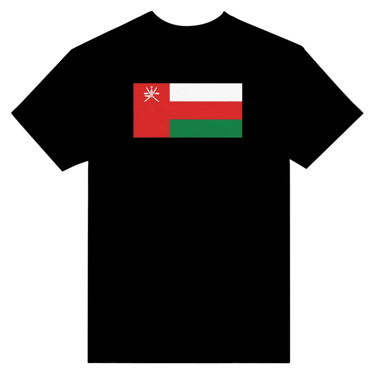 T-shirt Drapeau d'Oman - Pixelforma 