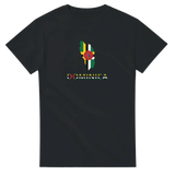 T-shirt drapeau dominique carte - pixelforma