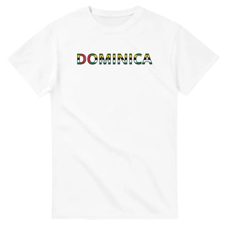 T-shirt drapeau dominique - pixelforma