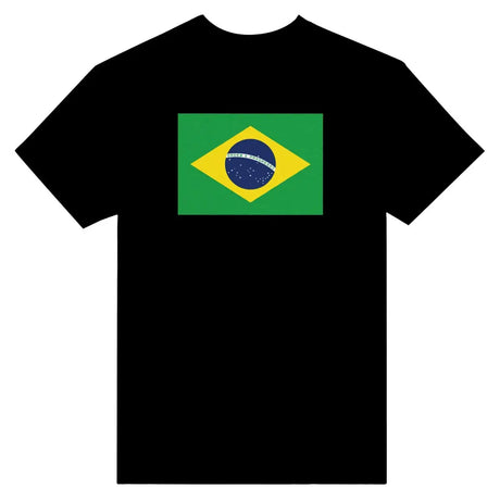 T-shirt Drapeau du Brésil - Pixelforma 