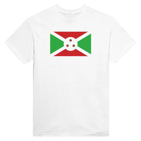 T-shirt drapeau du burundi - pixelformaflag