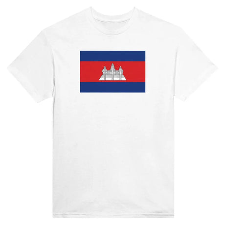 T-shirt Drapeau du Cambodge - Pixelforma 