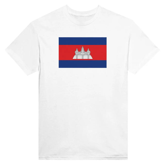 T-shirt Drapeau du Cambodge - Pixelforma 