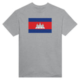 T-shirt Drapeau du Cambodge - Pixelforma