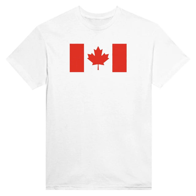 T-shirt drapeau du canada - pixelformaflag