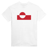 T-shirt Drapeau du Groenland - Pixelforma