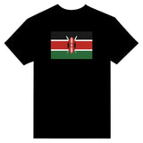 T-shirt Drapeau du Kenya - Pixelforma 